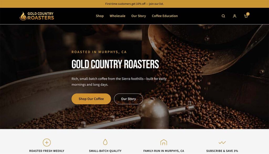 gold counttry