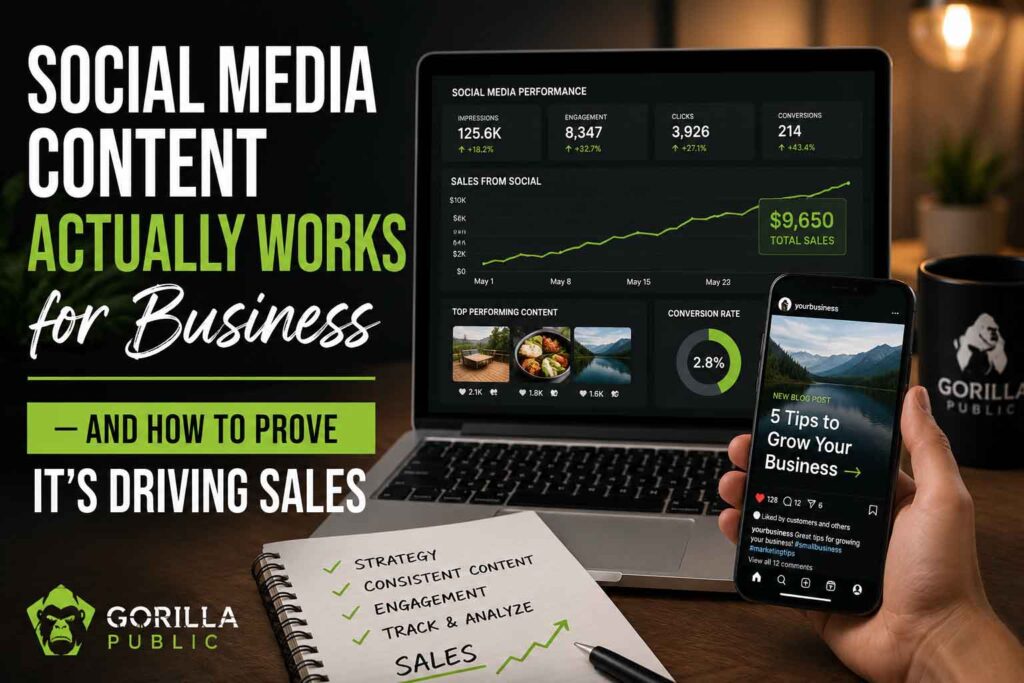hat Social Media Content Actually Works for Business — and How to Prove It's Driving Sales