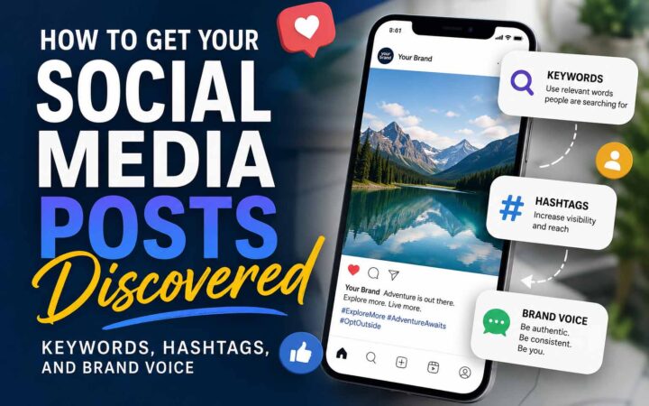 How to Get Your Social Media Posts Discovered: Keywords, Hashtags, and Brand Voice