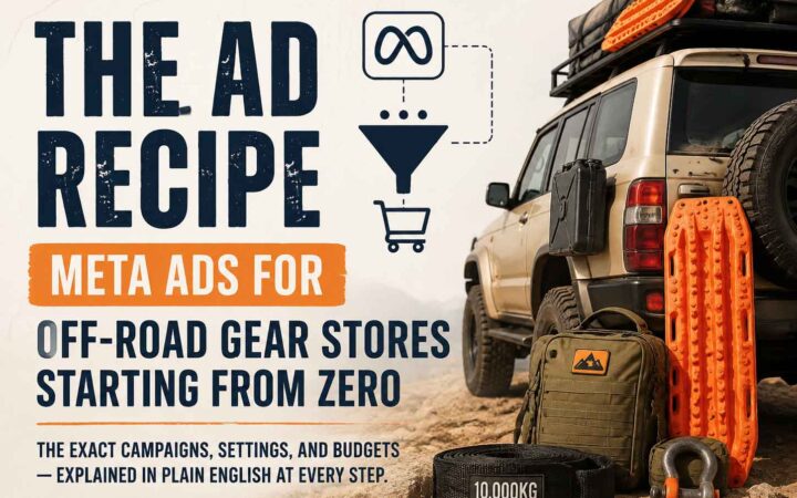 The Ad Recipe: Meta Ads for Off-Road Gear Stores Starting From Zero